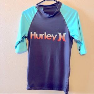 Hurley rash guard, size L